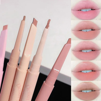 Automatic Rotating Lip Liner Pencil – Waterproof, Long-Lasting, Smooth Application, No Sharpening Needed