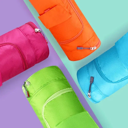 Yoga Mat Carrying Bag with Zipper Pockets – Large Capacity Fitness Gym Knapsack, Waterproof Sports Yoga Mat Holder (Women)
