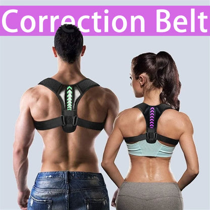 Adjustable Back & Shoulder Posture Corrector – Clavicle and Spine Support Belt for Better Posture, Neck & Upper Back Brace for Home, Office, and Sports