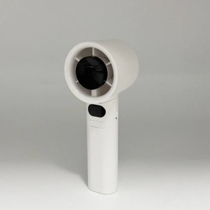 Portable USB Rechargeable Bladeless Handheld Fan – 120 Wind Speeds, High-Speed Mini Personal Electric Fan for Face & Eyelash Drying