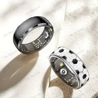 Smart Ring Fitness Tracker Call Alerts Sleep Monitor IP68 Waterproof Ring