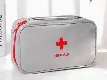 Portable First Aid Kit Bag Emergency Medical Storage Organizer Travel Survival Pouch