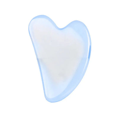 Natural Stone Gua Sha Facial Massage Tool Rose Quartz Amethyst Face Care Scraping Tool