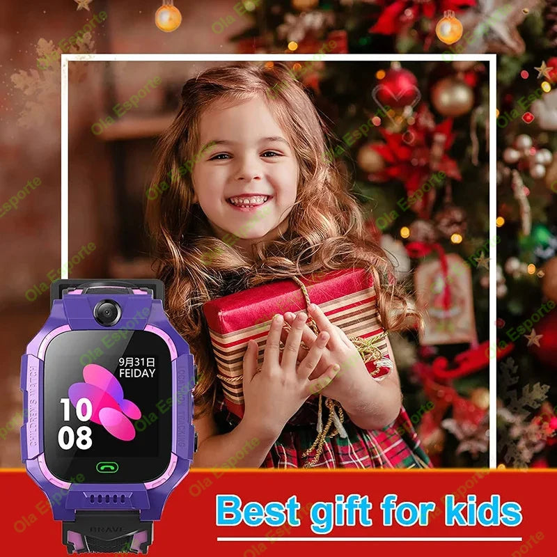 Kids 2G Smart Watch GPS SOS Calling SIM Card Touch Screen for Android iPhone