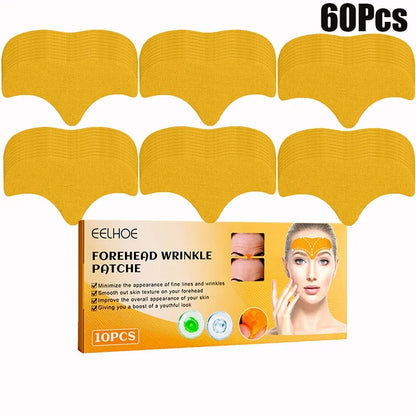 10-100pcs Forehead Wrinkle Patches – Anti-Wrinkle Gel Patches for Forehead Line Removal & Skin Care