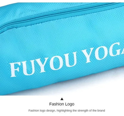 Yoga Mat Carrying Bag with Zipper Pockets – Large Capacity Fitness Gym Knapsack, Waterproof Sports Yoga Mat Holder (Women)