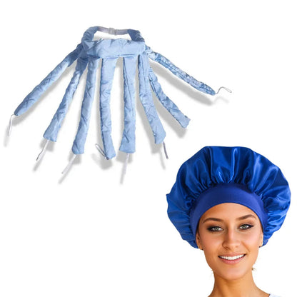 2-Pack Heatless Curling Rod Headbands – Soft Overnight No-Heat Hair Curlers for Long Hair
