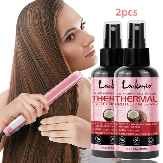 Thermal Protection Spray for Hair – Heat Protectant Serum with UV Defense, Moisturizing Leave-In Conditioner for Women
