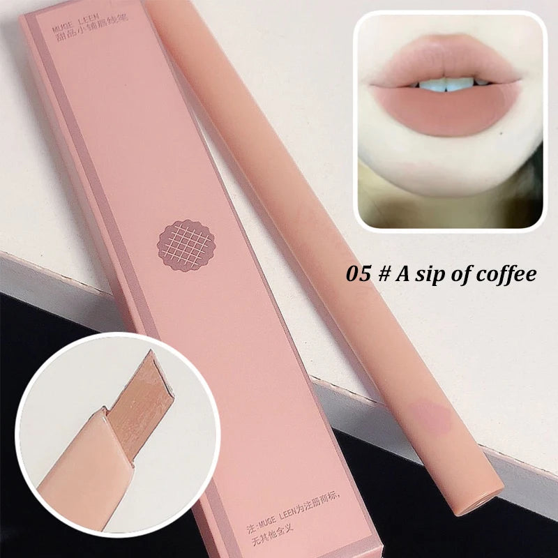 Automatic Rotating Lip Liner Pencil – Waterproof, Long-Lasting, Smooth Application, No Sharpening Needed