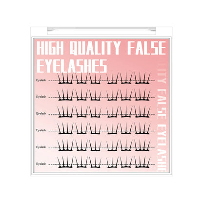 Press-On Lash Clusters 7–13mm – Natural Look Individual False Eyelash Clusters for DIY Lash Extension, Daily Wear & Cosplay