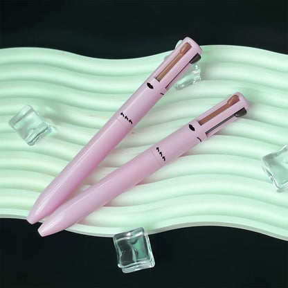 4-in-1 Multi-Functional Makeup Pencil Set – Lip Liner, Eyeliner & Eyebrow Pencil (4 Colors)