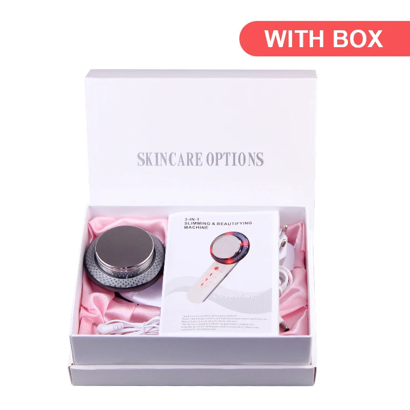 3-in-1 Ultrasonic Body Slimming & Weight Loss Massage Device – Microcurrent, Infrared & Electric Therapy