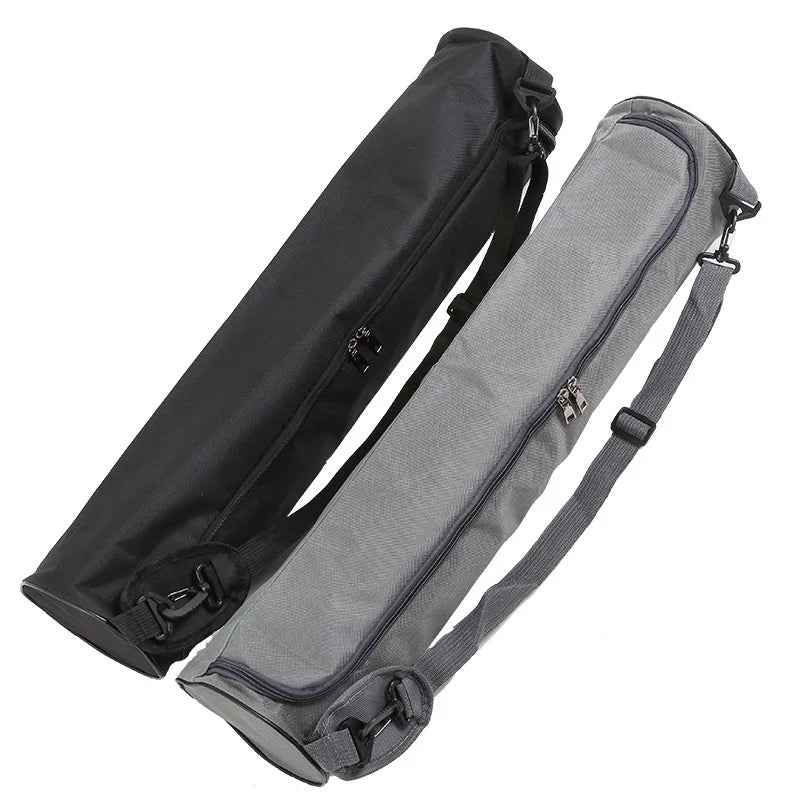 Yoga Mat Carrying Bag – Thick Canvas Yoga Mat Backpack with Shoulder Strap, Lightweight Storage Bag (Unisex)