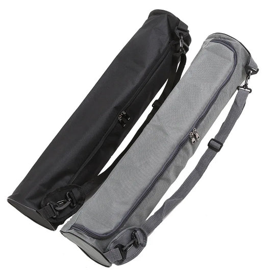 Yoga Mat Carrying Bag – Thick Canvas Yoga Mat Backpack with Shoulder Strap, Lightweight Storage Bag (Unisex)