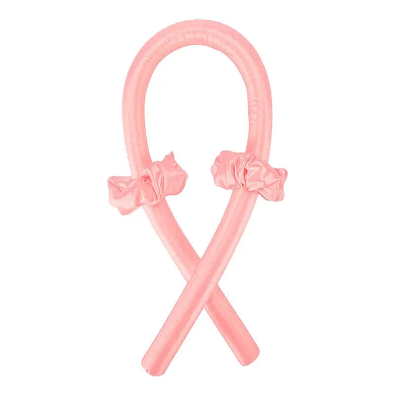 Heatless Curling Rod Headband – Soft Foam Hair Curlers for Sleeping, No-Heat Silk Curl Ribbon for Natural Waves & Curls