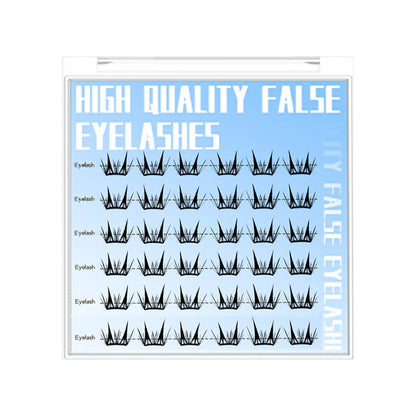 Press-On Lash Clusters 7–13mm – Natural Look Individual False Eyelash Clusters for DIY Lash Extension, Daily Wear & Cosplay