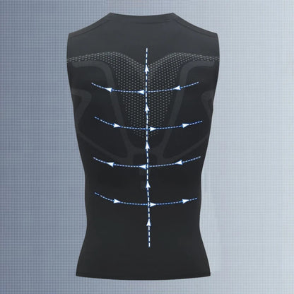 Men's Compression Tank Top Sleeveless Gym Shirt Quick Dry Workout Fitness Vest