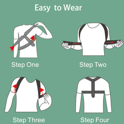 Adjustable Back & Shoulder Posture Corrector – Clavicle and Spine Support Belt for Better Posture, Neck & Upper Back Brace for Home, Office, and Sports