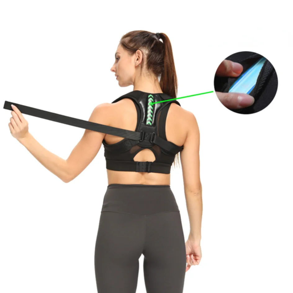 Adjustable Back & Shoulder Posture Corrector – Clavicle and Spine Support Belt for Better Posture, Neck & Upper Back Brace for Home, Office, and Sports