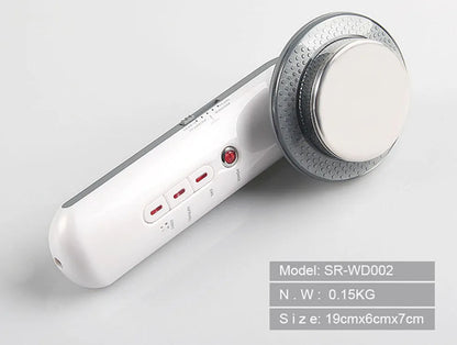 3-in-1 Ultrasonic Body Massager & Skin Firming Device – Microcurrent & Infrared