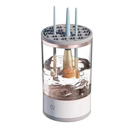 USB Powered Makeup Brush Cleaner & Dryer – Odorless, Battery-Free, Plug-and-Play Brush Washing Tool