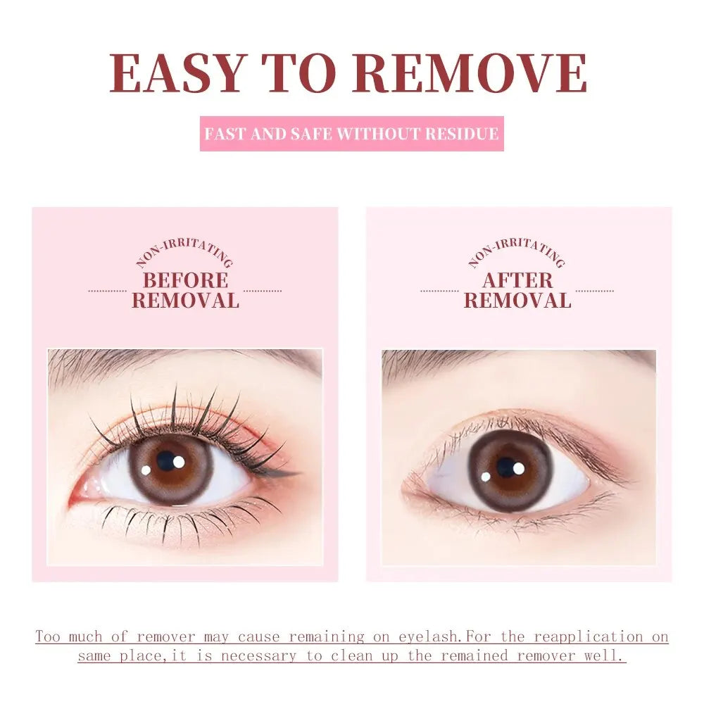 GTGDHNY Eyelash Glue Remover – Professional Cream Adhesive Remover for Eyelash Extensions, Quick Dissolving & Gentle Formula