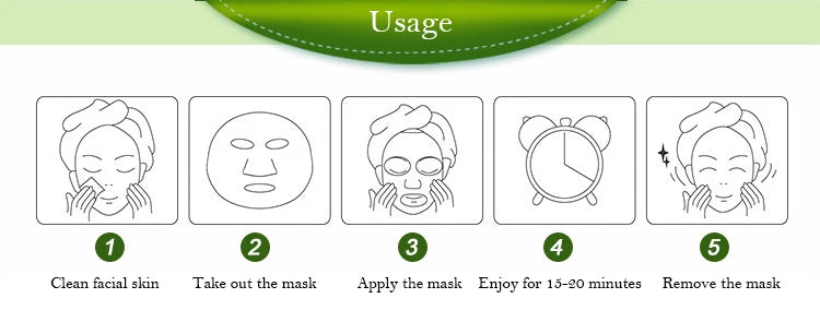 10 Pcs Natural Plant Facial Masks – Moisturizing, Oil Control & Anti-Aging Korean Sheet Masks with Fruit and Aloe Extracts