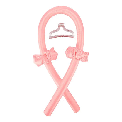 Heatless Curling Rod Headband – Soft Foam Hair Curlers for Sleeping, No-Heat Silk Curl Ribbon for Natural Waves & Curls
