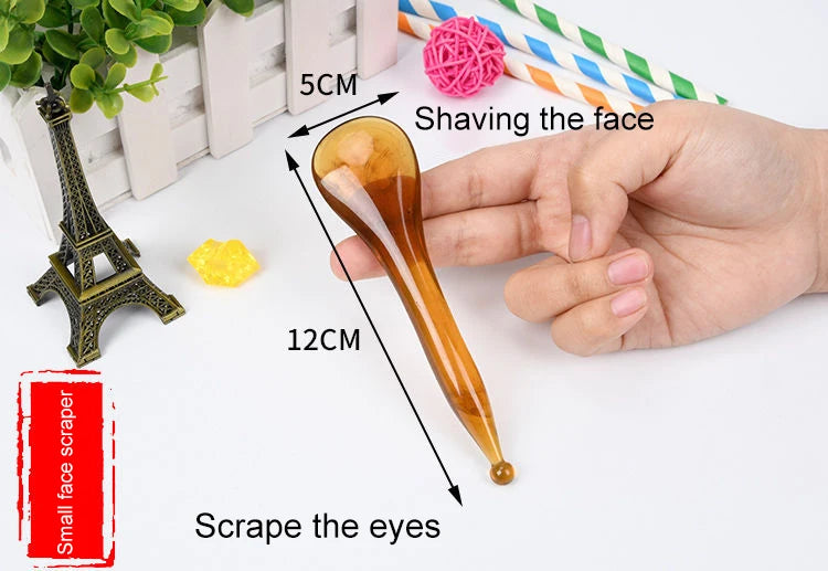 7-Piece Gua Sha Massage Tool Set – Face, Neck & Body Scraping Boards for Skin Care & Relaxation