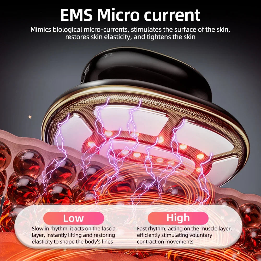 4-in-1 EMS RF Massager LED Light Therapy Cordless Beauty Device