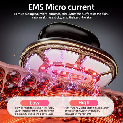 4-in-1 EMS RF Massager LED Light Therapy Cordless Beauty Device