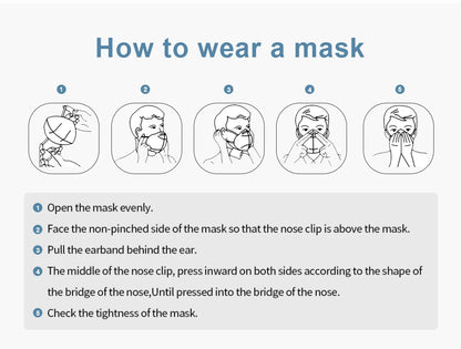 10–200pcs FFP2/KN95 Fish-Style Face Masks – Certified Protective Mascarillas, Multicolor, 5-Layer Filtration