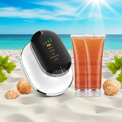 RF & EMS Beauty Massager with LED Light – Skin Firming, Toning & Self-Care Device
